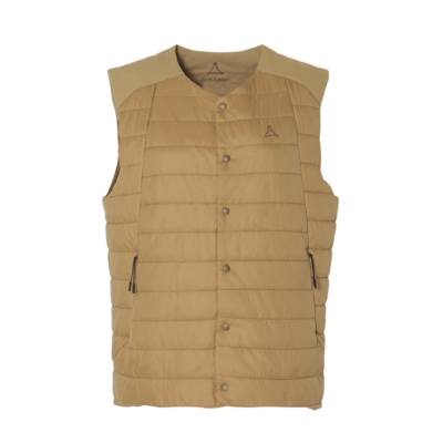 Schoffel (ショッフェル) <br>INSULATION VEST（インサレーションベスト）「GO OUT WEB」掲載<br>／BEIGE<br>(Unisex)