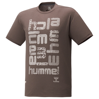 hummel-SPORTS<br>hummel PLAY Ｔシャツ  D.ブラウン