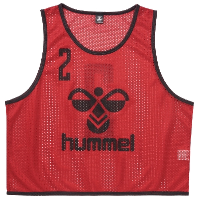 hummel(ヒュンメル)-S ジュニアトレーニングビブス(10枚セット) レッド