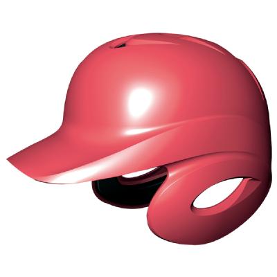 SSKBASEBALL軟式打者用両耳付きヘルメット　レッド