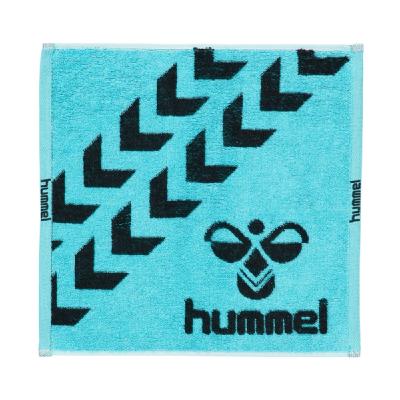 hummel-SPORTS<br>ハンドタオル アサギ×ブラック
